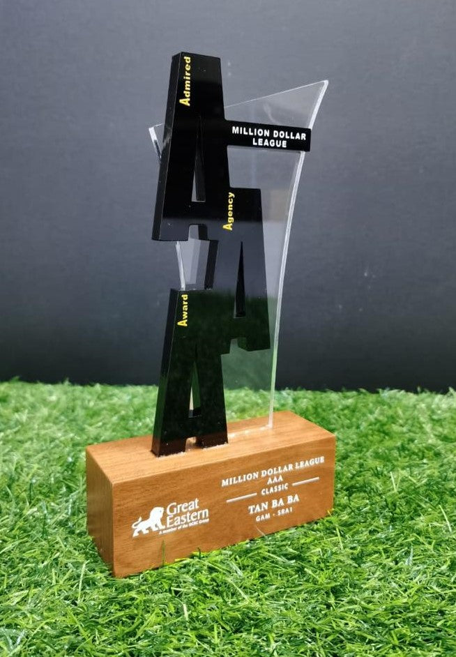 Acrylic Trophy Sample Designs