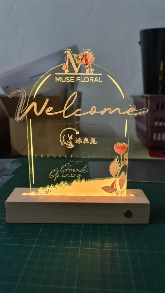 Acrylic Trophy Sample Designs
