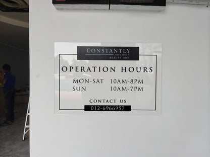 Custom Signages