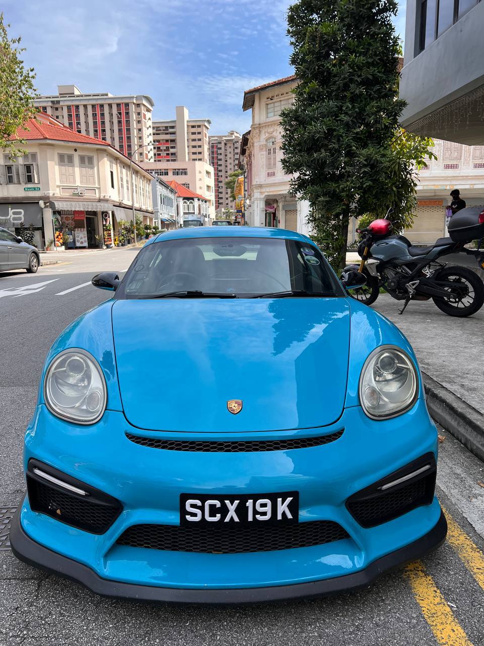 3D Gloss White Number Plate  [LTA COMPLIANT]