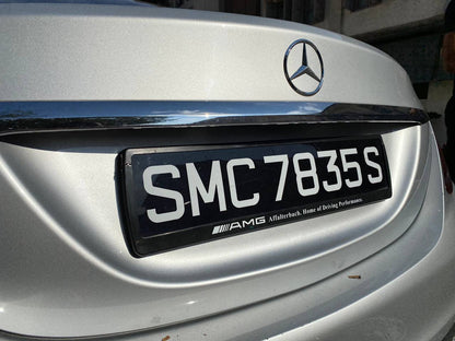 LTA Approved Acrylic Plate [LTA COMPLIANT]