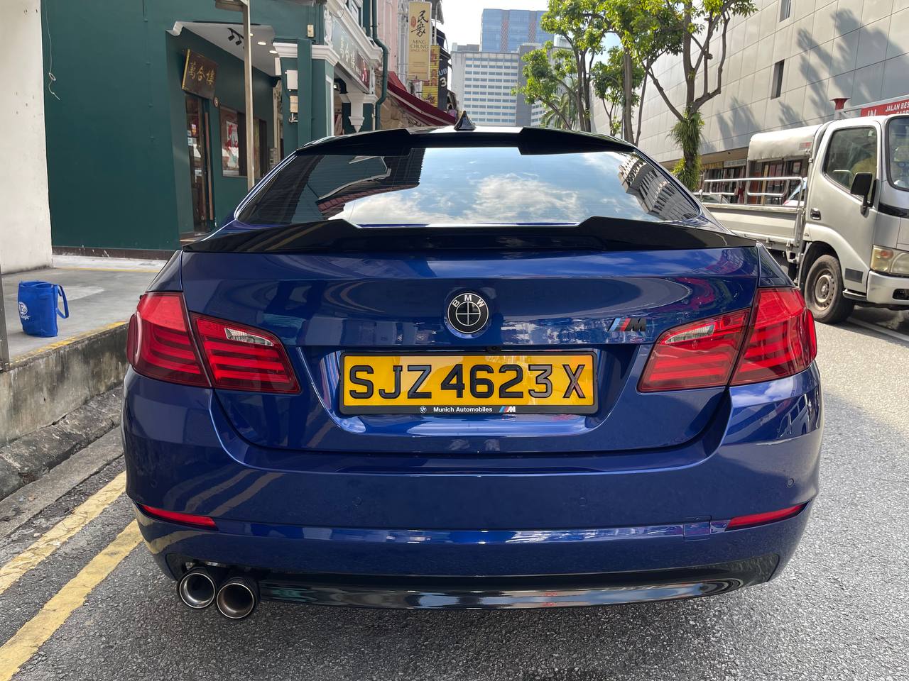 3D Black Reflective White/Yellow Number Plate [LTA COMPLIANT]