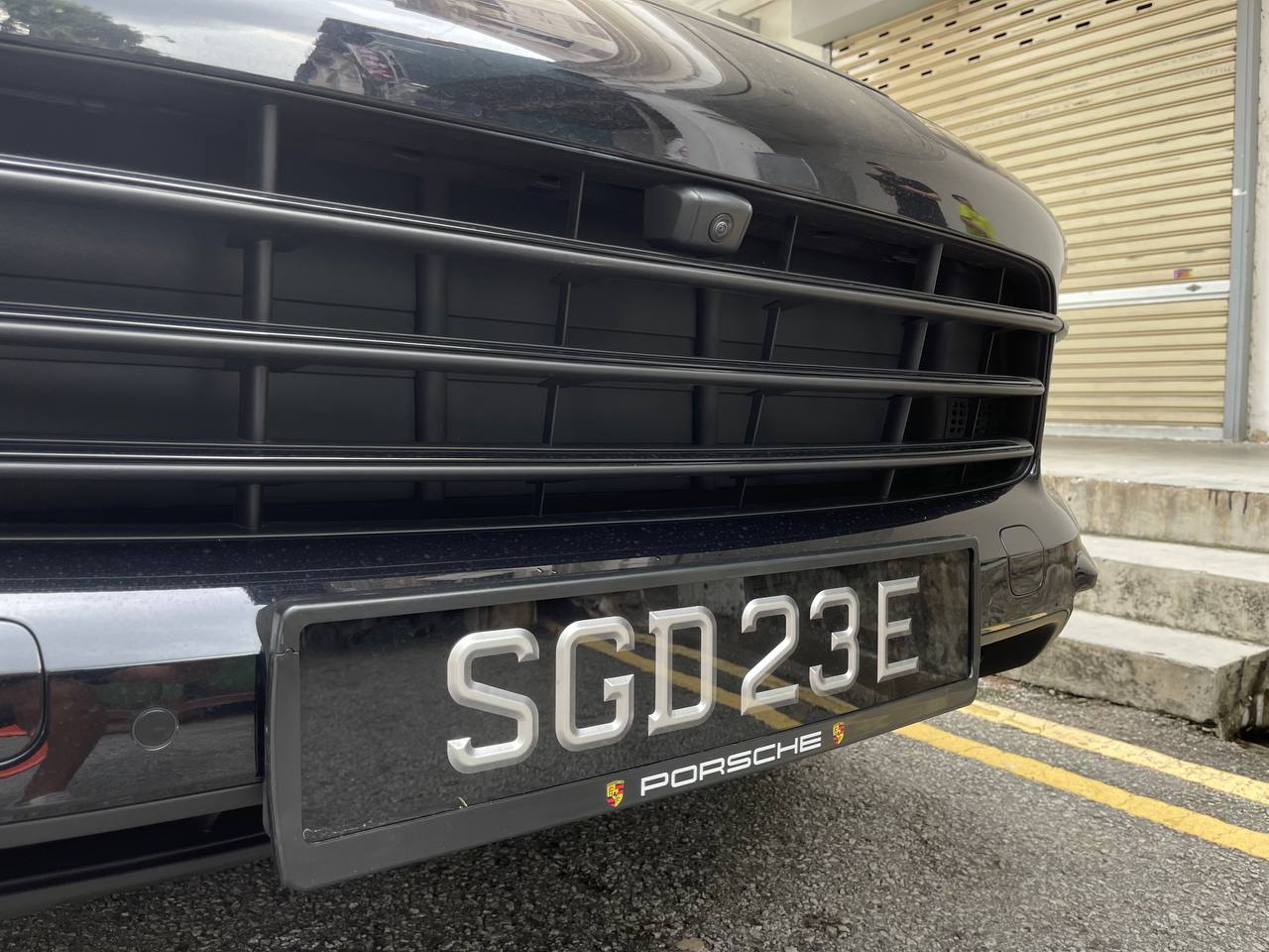Laser Cut Number Plate - Matte Steel Grey [LTA NON-COMPLIANT]