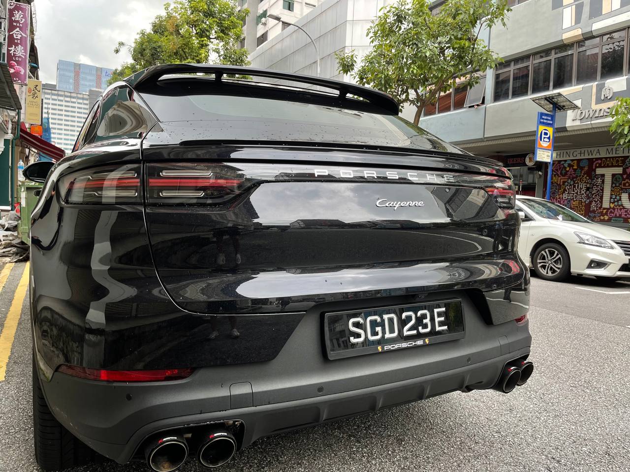 Laser Cut Number Plate - Matte Steel Grey [LTA NON-COMPLIANT]