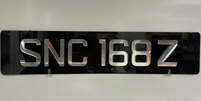 CHROME 3D POT BELLY PLATE [LTA NON COMPLIANT]
